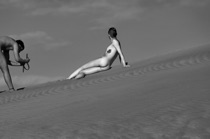 Lying sexy for him, Maspalomas, Gran Canaria, by marcorossimusic