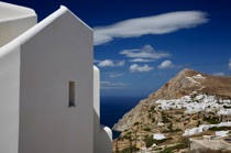 Shapes of Chora, Folegandros, by marcorossimusic