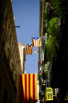 Catalan Flags, Barcelona, by marcorossimusic
