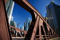 Franklin Street Bridge, Chicago, by marcorossimusic