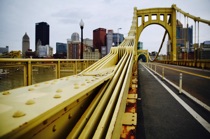 Roberto Clemente Bridge, Pittsburgh, by marcorossimusic