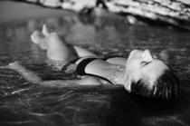 Bathing in the greek sea, Mylos, by marcorossimusic