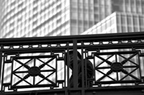 Man on the Bridge, Chicago, by marcorossimusic