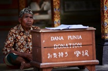 Waiting for the donation, Bali, by marcorossimusic