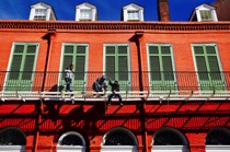New balcony, New Orleans, by marcorossimusic