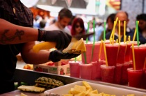 Fruit and frozen smoothies, Barcelona, by marcorossimusic