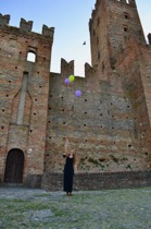My daughter with a baloon 12, Castellarquato, by marcorossimusic