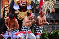 Dancers of Barong, Bali, by marcorossimusic