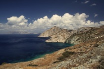 Clinging to the sea with its claws, Folegandros, by marcorossimusic
