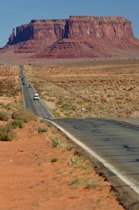 Leaving Monument Valley, Utah, by marcorossimusic