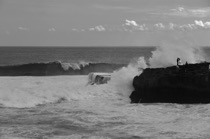 Rough Sea blesses marriage, Nusa Lembongan, Bali, by marcorossimusic