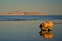 Big stone and low tide, Sharm El Sheikh, by marcorossimusic