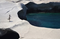 My Wife is walking on the Rocks, Milos, Greece, by marcorossimusic My Wife is walking on the Rocks, Milos, Greece, by marcorossimusic