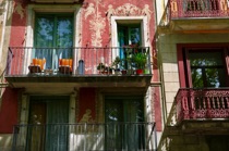 Picturesque facade, Barcelona, by marcorossimusic