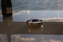 Clouds, Ashtray, Sea And Prosecco, Antibes, by marcorossimusic