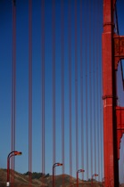 Guy wires and street lamps, San Francisco, by marcorossimusic Guy wires and street lamps, San Francisco, by marcorossimusic