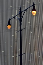 Street lamp, Chicago, by marcorossimusic